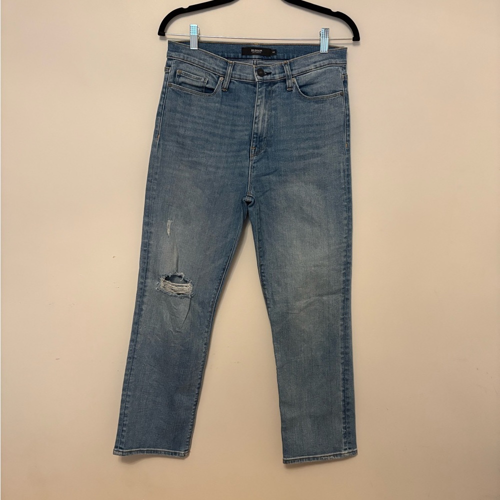 Hudson Jeans Blue Straight Classic Denim